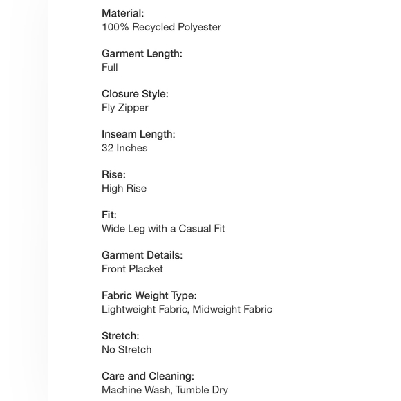 Fe Noel x Target Women's Mixed Vertical Stripe Print Wide Leg Pants - Picture 7 of 7